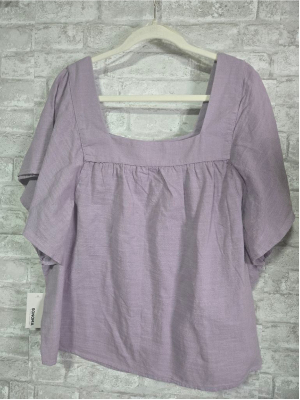 Women's SONOMA Purple Blouse Plus Size XXL